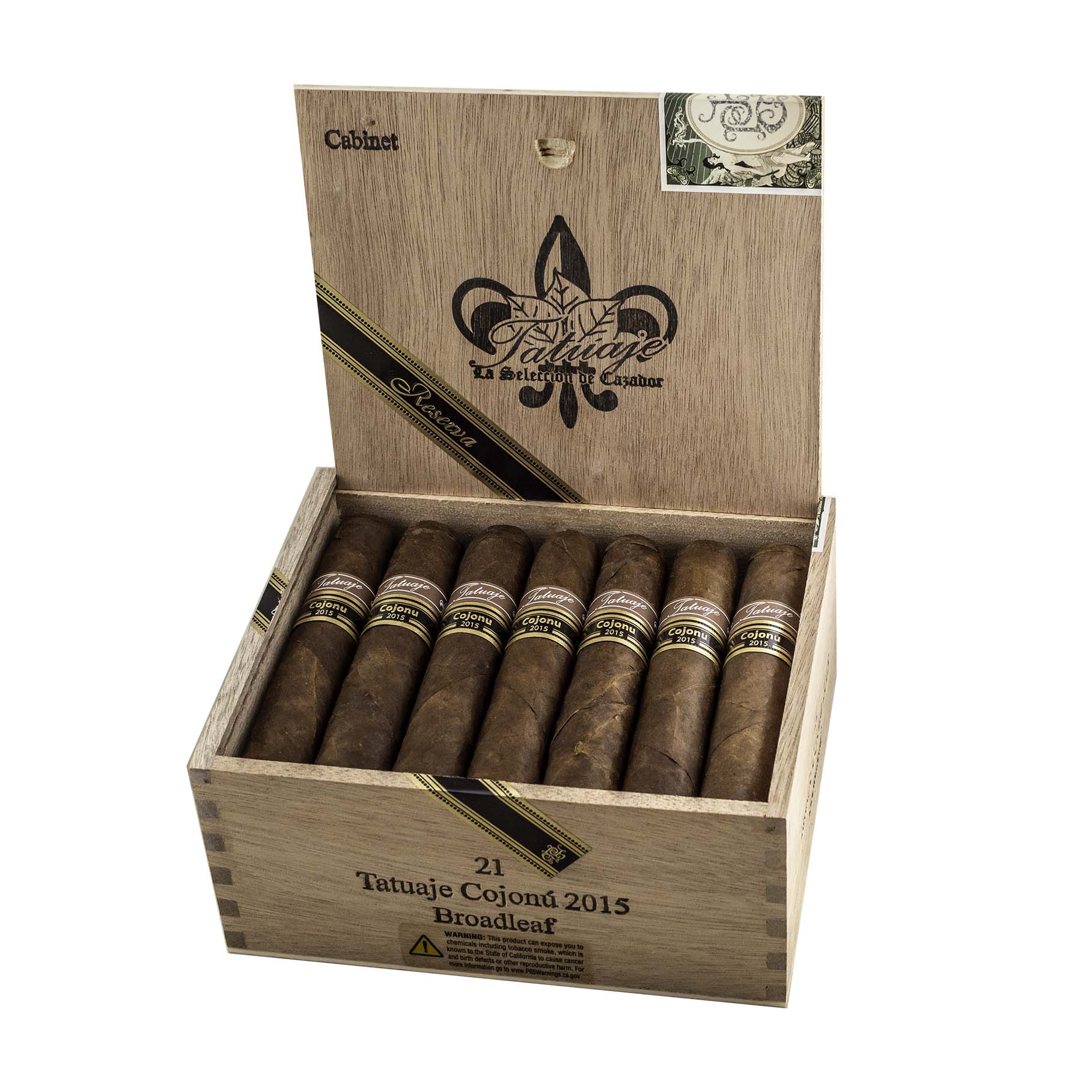 Tatuaje Cojonu 2015 Broadleaf Robusto Cigar - Box